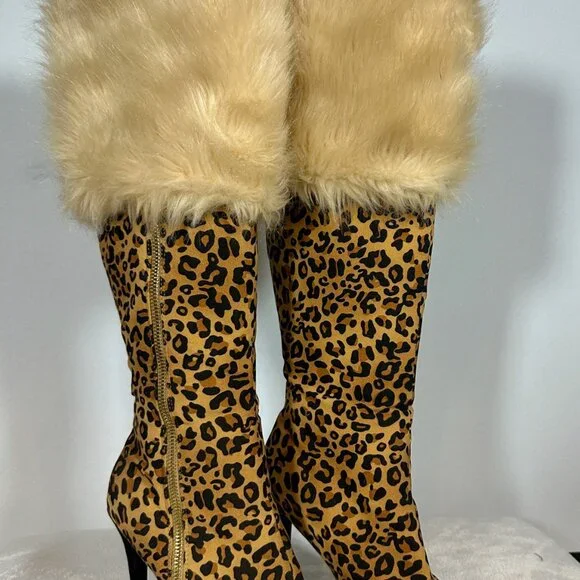 Faux Fur Boot Cuffs - Picture 3 of 3